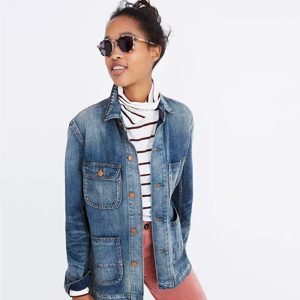 Madewell Denim Chore Coat